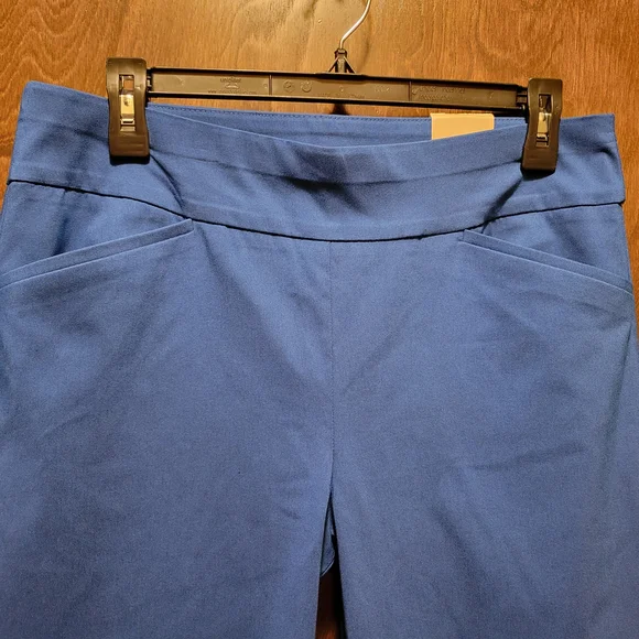 NWT Chico's Vibrant Blue Ankle Pants - Picture 2 of 11